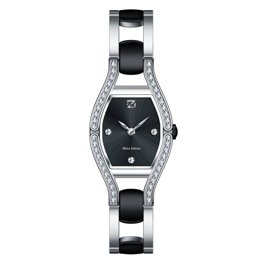 Zeca Watches Jam Tangan Wanita Analog Original 142L Black