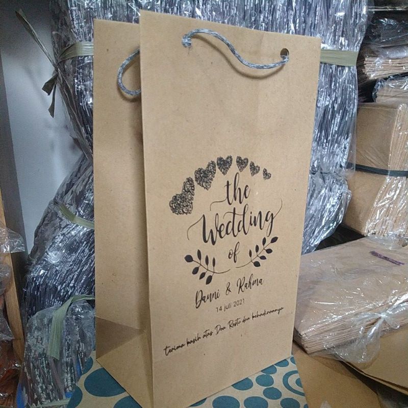 paperbag wafer +sablon gratis 15x25