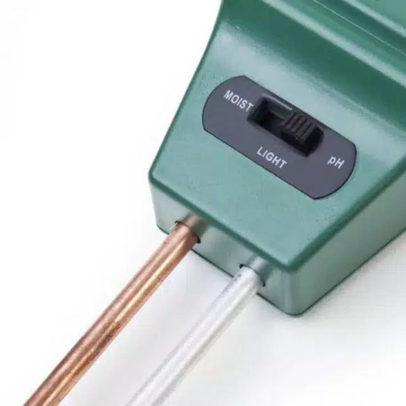 3 In 1 Soil Tester Meter Tanah PH Water Moisture Light Keasaman/Alat Ukur Kelembaban Dan Ph Tanah