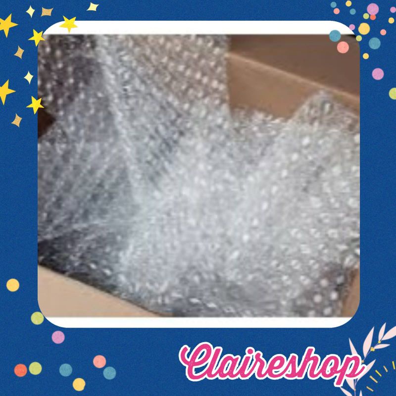 BUBbLE WRAP tambahan packing/ buble wrap