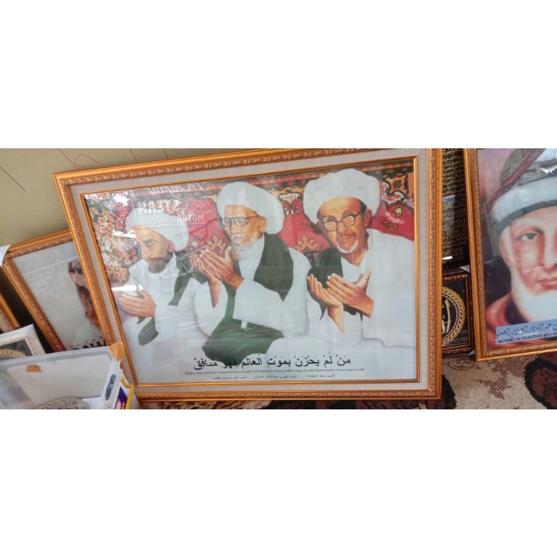 FRAME JUMBO SIZE 50cm x 70cm | Frame dan poster Trio Habaib Betawi 24R
