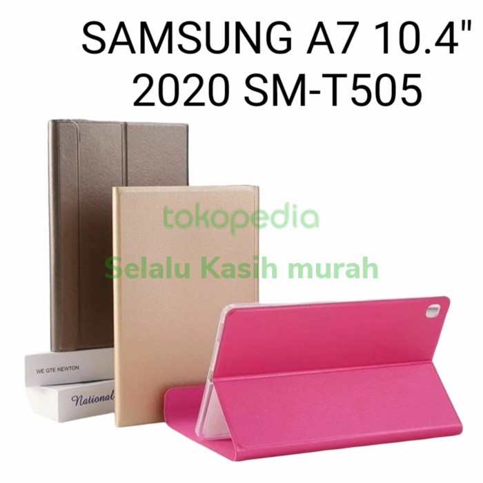 Case CasinG Flip Samsung Galaxy Tab A7 (2020)10.4" Smt505 Folio Cover Kondom HP