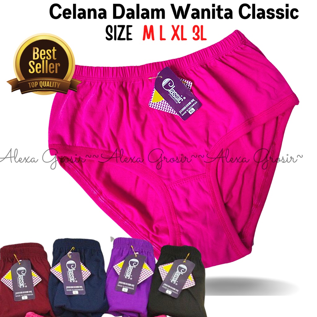 CD CLASSIC  Wanita Celana Dalam  Soft Wanita  SIZE L TERMURAH