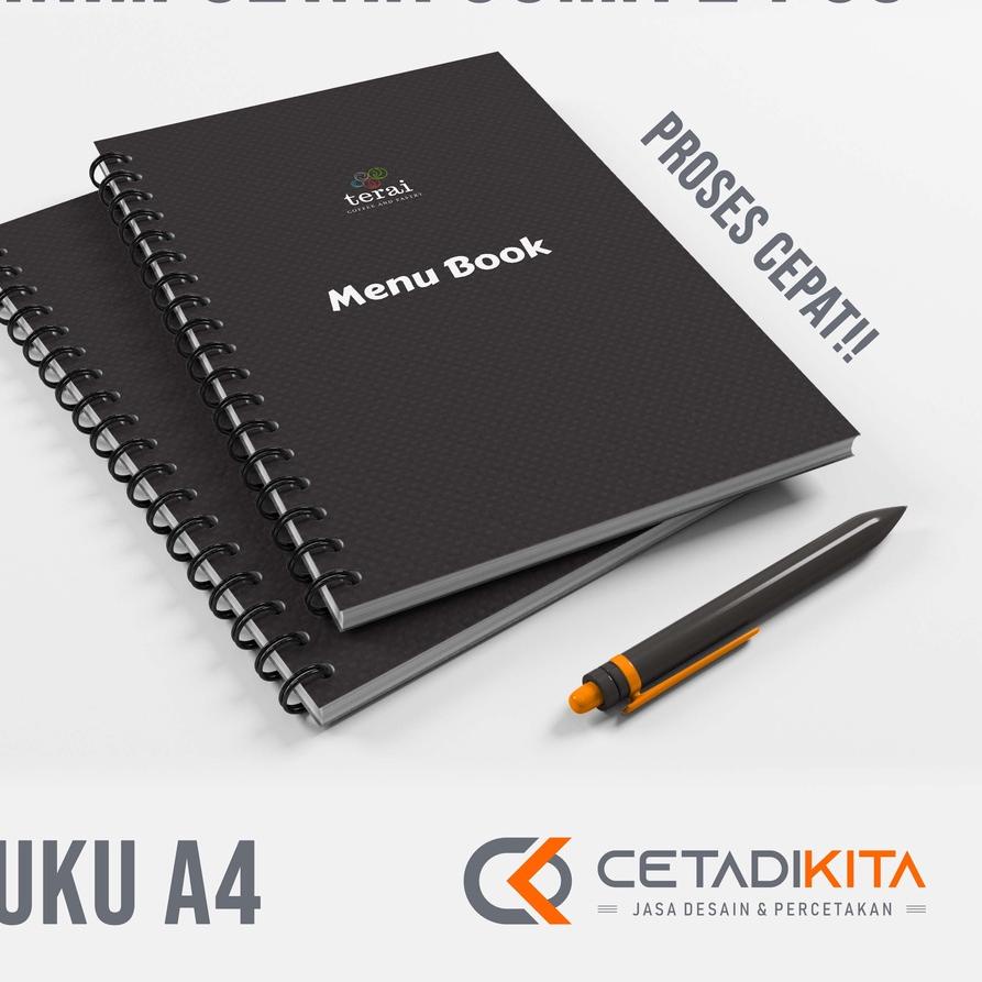 

HR6≛ Buku Menu Restauran Notebook A4 Spiral - MURAH CEPAT BERKUALITAS Terkini