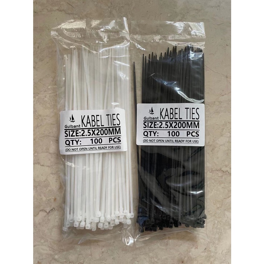 

Kabel Ties Cable Tie 2.5 x 200mm (20cm) CV 200
