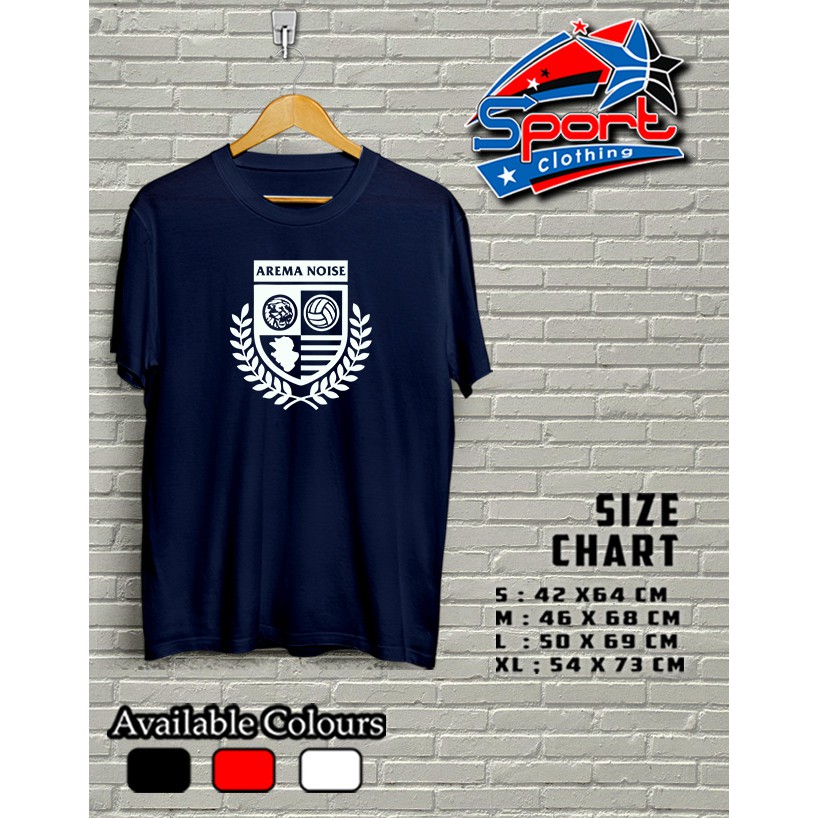 Kaos Arema Noise Keren 2k19 Shopee Indonesia