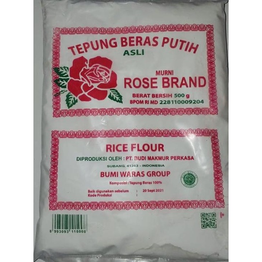 

Tepung Beras ROSE BRAND 500 gr