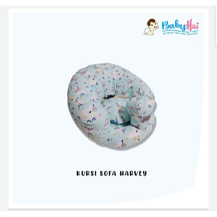 Promo !! TERBARU!!  BABY HAI Sofa Bayi Harvey - Sofa Belajar Duduk Bayi + Penahan -  sofa baby harvey - sofa