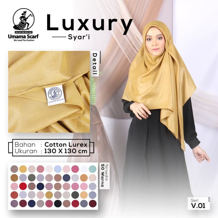 Segiempat Luxury Syari Polos