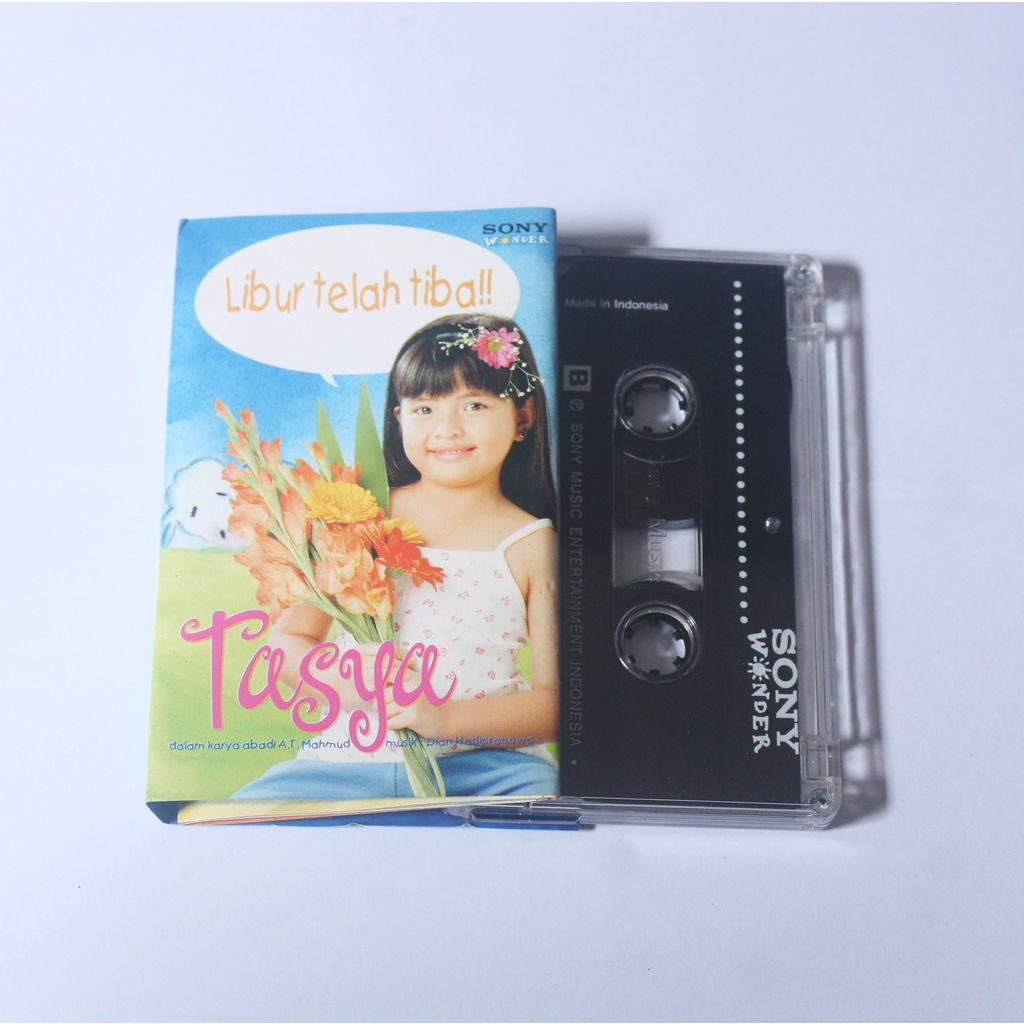 kaset pita lagu anak : tasya - libur telah tiba