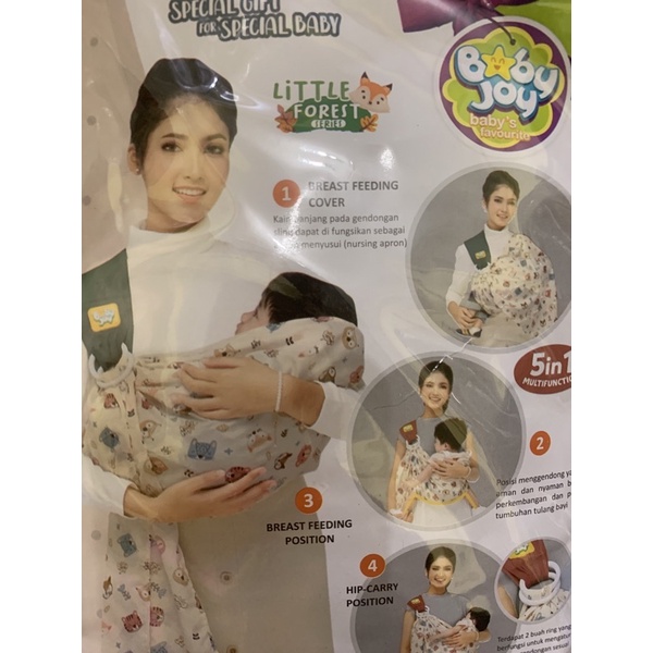 Baby Joy Gendongan Bayi Samping Multifungsi (bisa u/ newborn) Little BJG2023