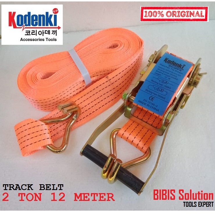 Tali Pengikat Barang Mobil Truk Tali Sound System Trackbelt Ratchet Tie Down Webbing Cargo Lashing T