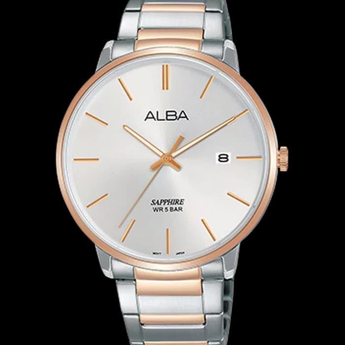 Jam Tangan Pria  Sapphire Alba AS9G60X1 AS9G60 Original Garansi Resmi