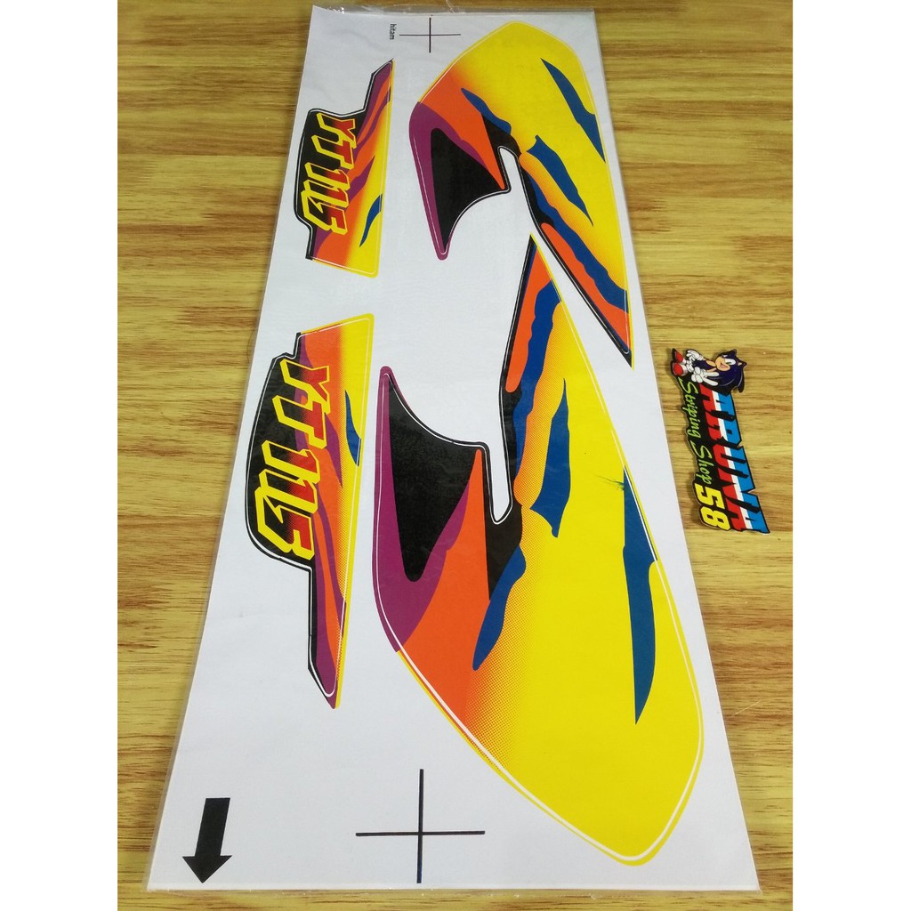 Stiker Striping Variasi Yamaha YT 115 Grafis -Kode 003