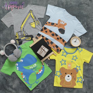 Just Baju  Kaos Anak  Laki Laki Karakter  Hewan  Lucu Shopee 