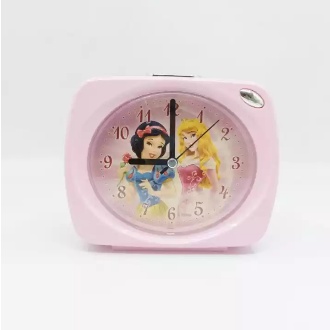 Jam Beker Weker Alarm Mini Model Kotak Karakter Disney Anak