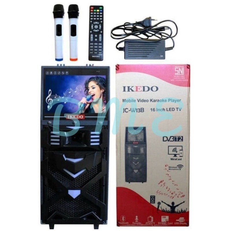 IKEDO JC-W13B Speaker Portable Meeting Wireless Karaoke ORIGINAL