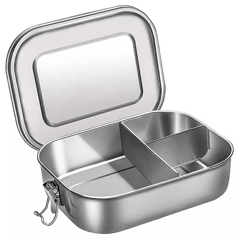 Lunch Box Stainless Steel 1400 ml Premium Anti Tumpah