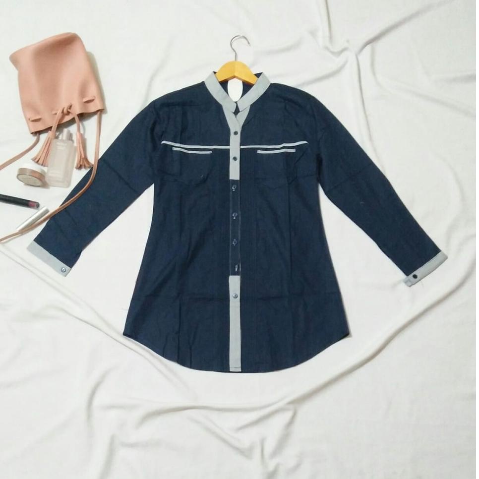 {MG.11Au22ᵟ} atasan santri putri. atasan santriwati. baju santri putri.  baju santriwati lengan panj