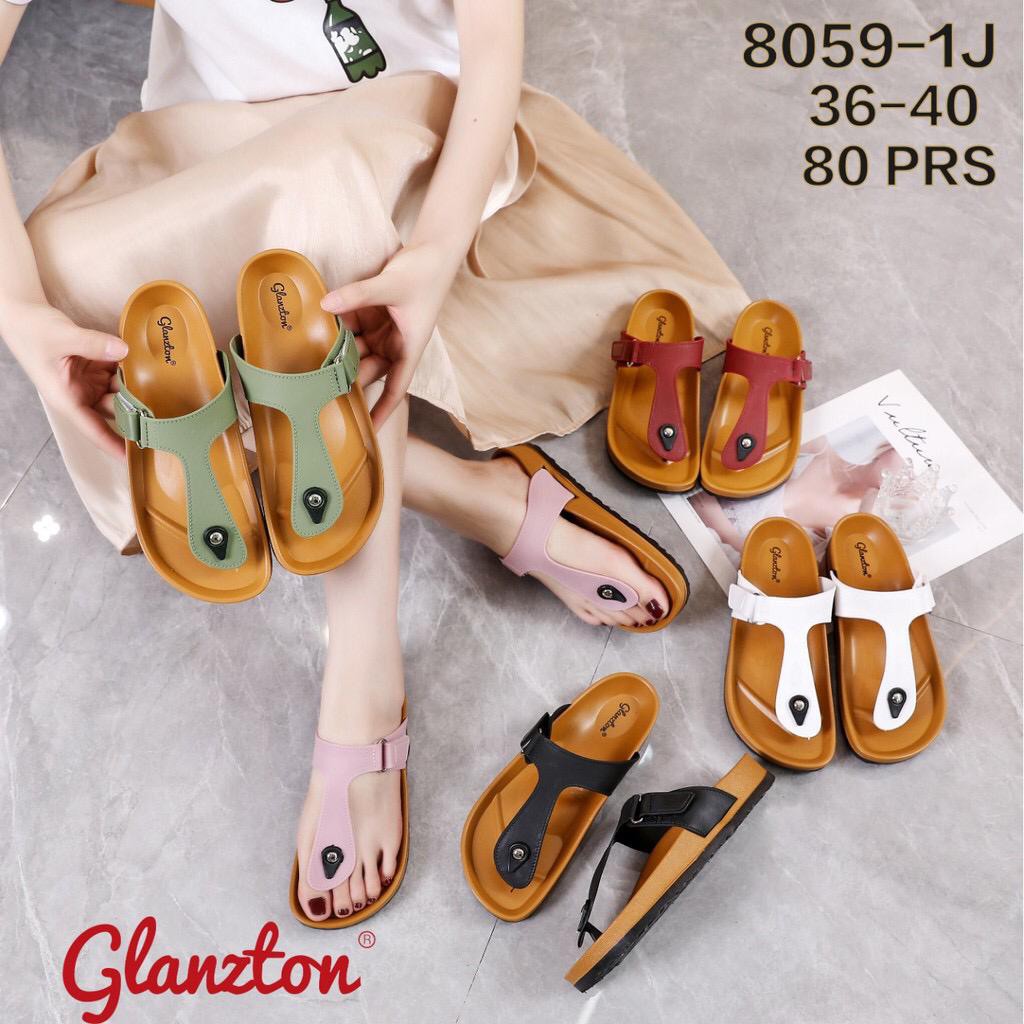 Sandal Wanita Jepit Glanzton 8059-1J/ Sandal Jepit Wanita/Sandal Import Glanzton
