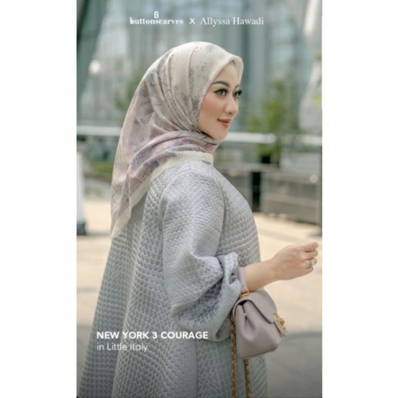 Buttonscarves New York 3 Little Italy Voal