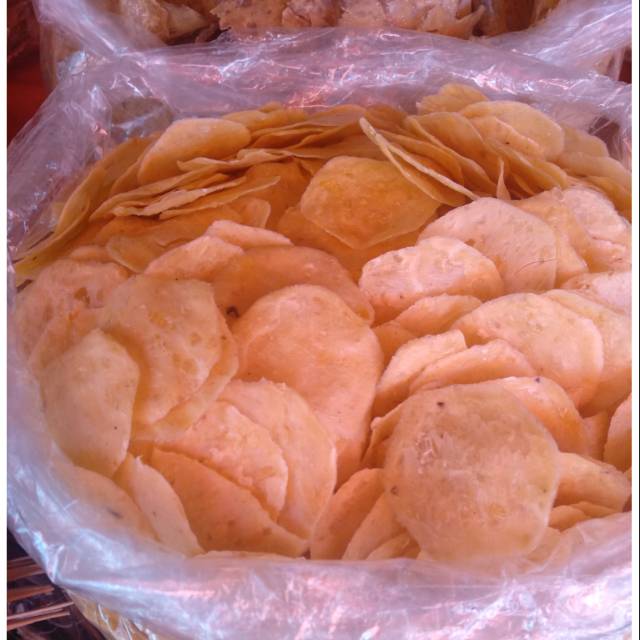 

Karupuak Kantang Mantah/terbuat dari singkong @1kg