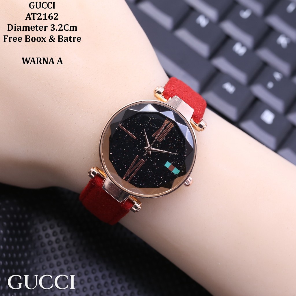 Jam Tangan Gucci Tali Kulit Jam Tangan