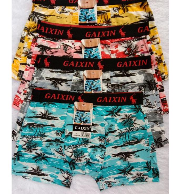 ぼ CD boxer cowok motif pantai gaixin り