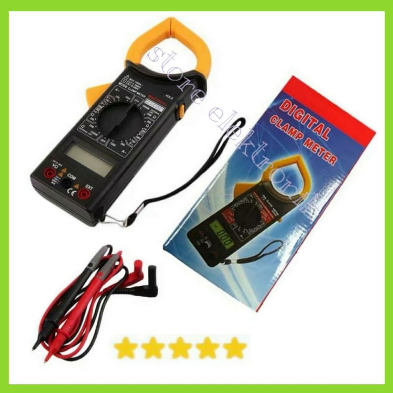 Tang Ampere Digital DT 266 Digital Clamp Meter Multi Meter DT-266