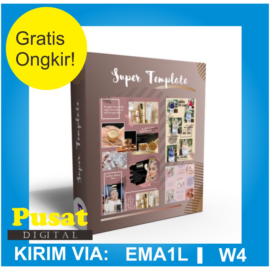 PROMO Super Template Puzzle Feed IG