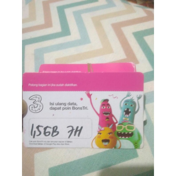 voucher TRI 3GB 7HARI