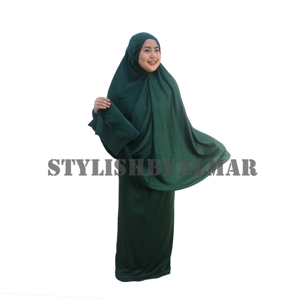 Mukena Polos Katun Travel Hyget Premium Ukuran Dewasa Adem Berkualitas