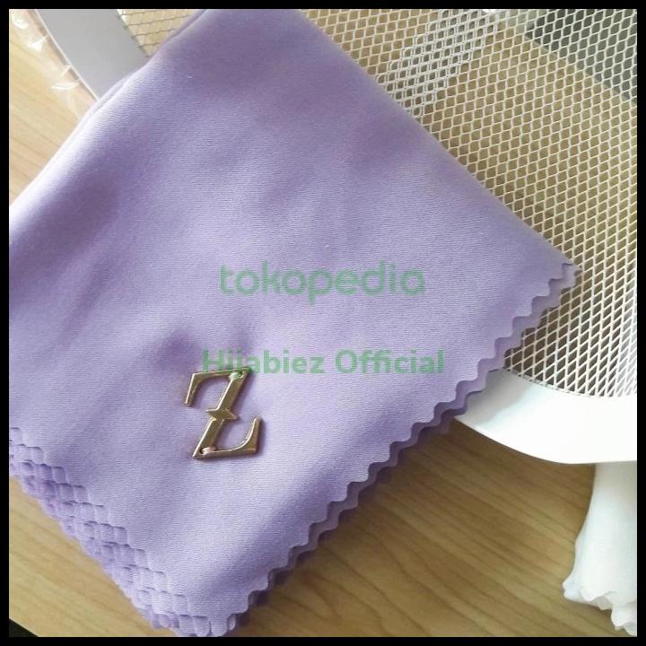 Kerudung Segiempat Hijabiez Ori Voal Premium Hijab Warna Ungu Lilac