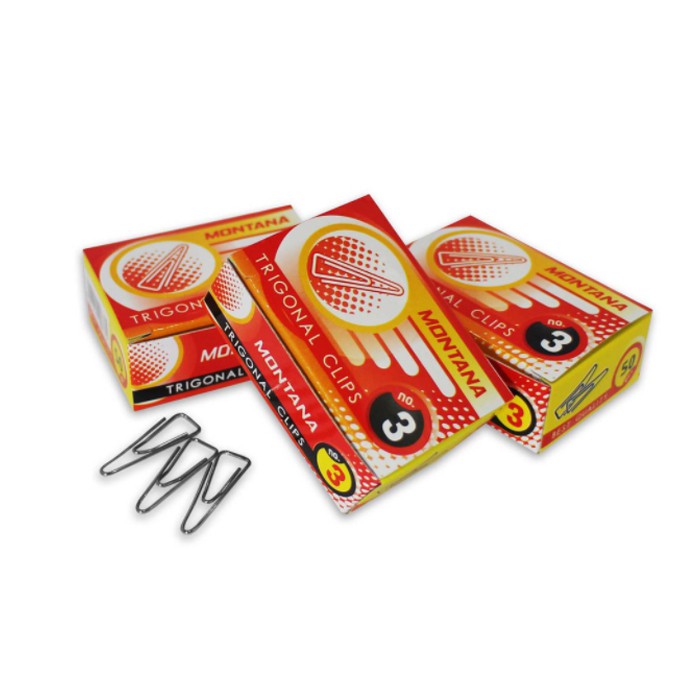 

Clip Kertas / Trigonal Clips