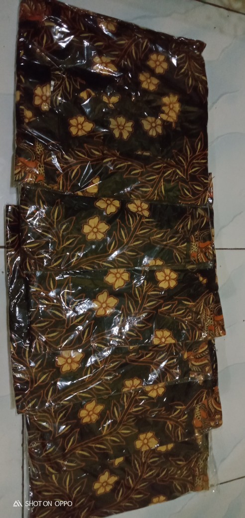 Maura Couple - Sania Ruffle Batik Couple Ori Ndoro Jowi Garansi Termurah Shopee - Batik Modern Solo