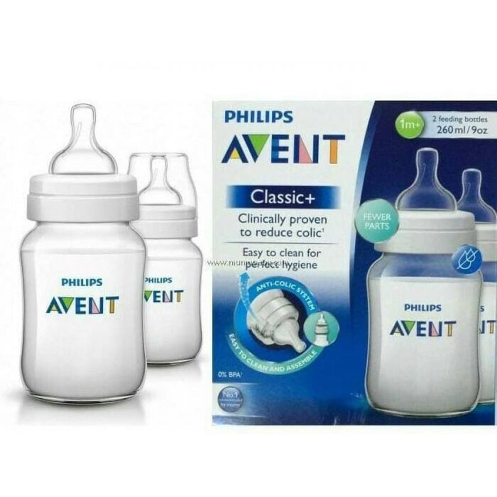 Avent Classic plus botol susu 260ml isi 2