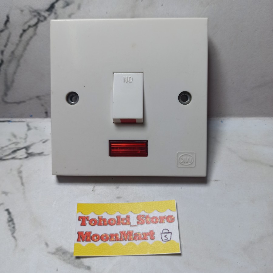 Saklar Engkel MK Tunggal 20A / Saklar Air Panas / Made in England Asli