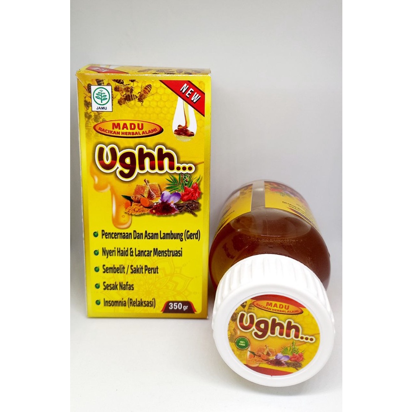 

Madu Ughh / Madu Pencernaan Dan Asam Lambung 350 gr