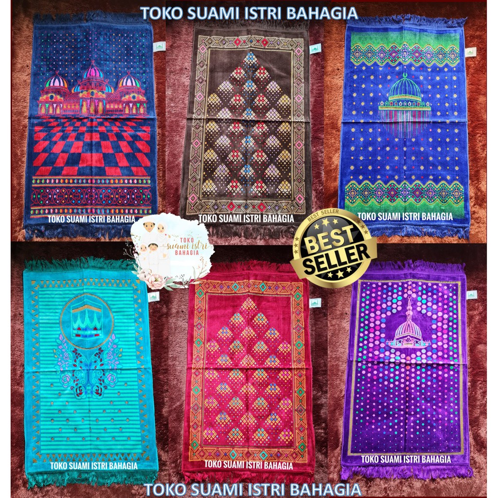 Sajadah Mirza Premium Grade A 70 x 110 Cm Turki Tebal Halus Dewasa