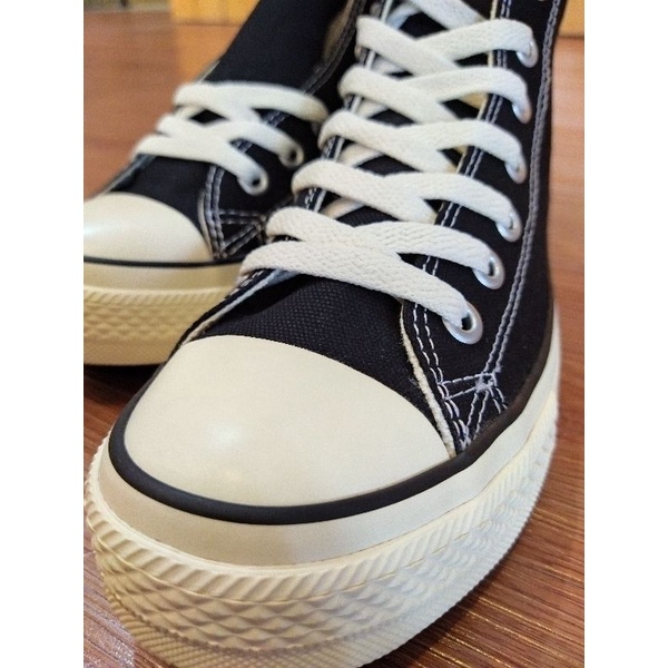 Ventela Ethnic High Black Natural - Sepatu Sneakers