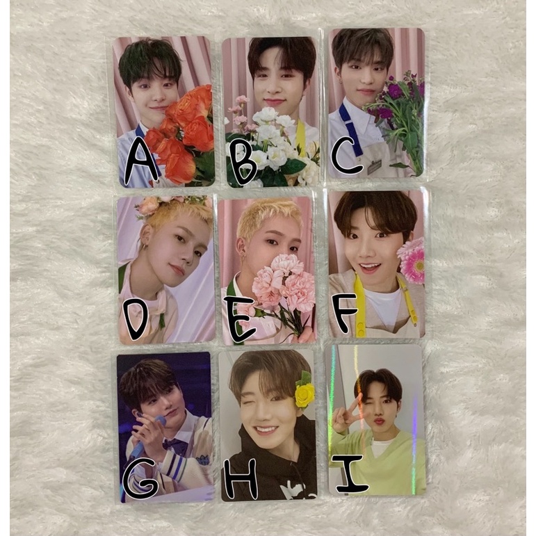 Treasure Junkyu Hyunsuk Jihoon Jeongwoo Junghwan Photocard Blooming Weverse Random Photocard Welcomi