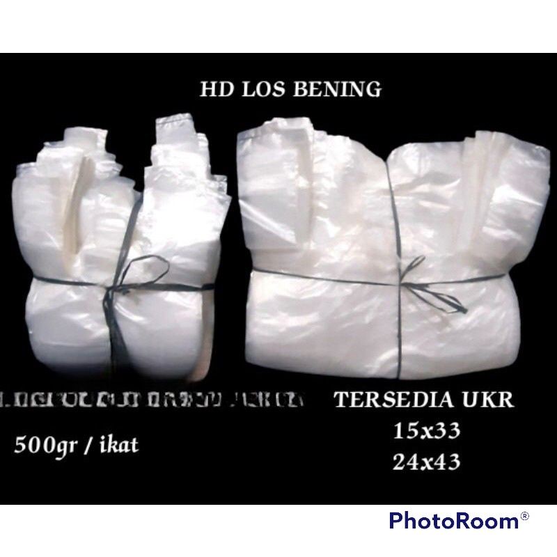 kantong kresek HD los bening/kantong kresek kiloan
