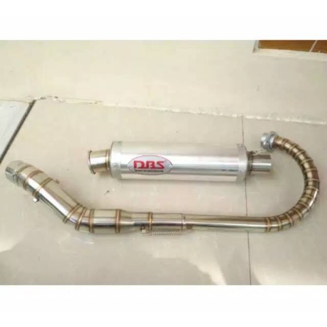 Knalpot dbs kws thailan leher ful cacing c buat vixion satria fu verza minerva bison mx king tiger