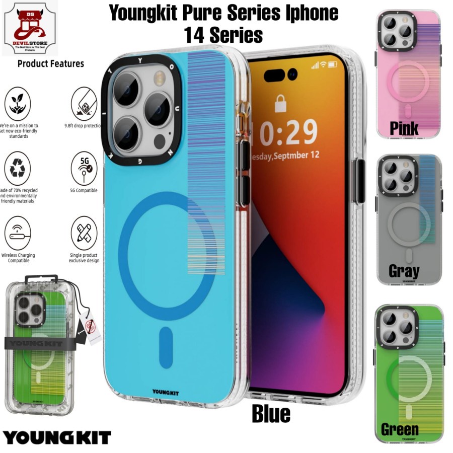 Youngkit Pure Series Magnetic Case Iphone 14 Pro Max Iphone 14 Series