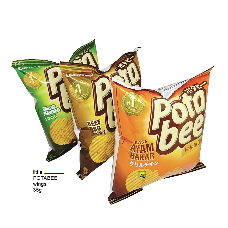 POTABEE Potato Chips - Kemasan KECIL 35g | Shopee Indonesia