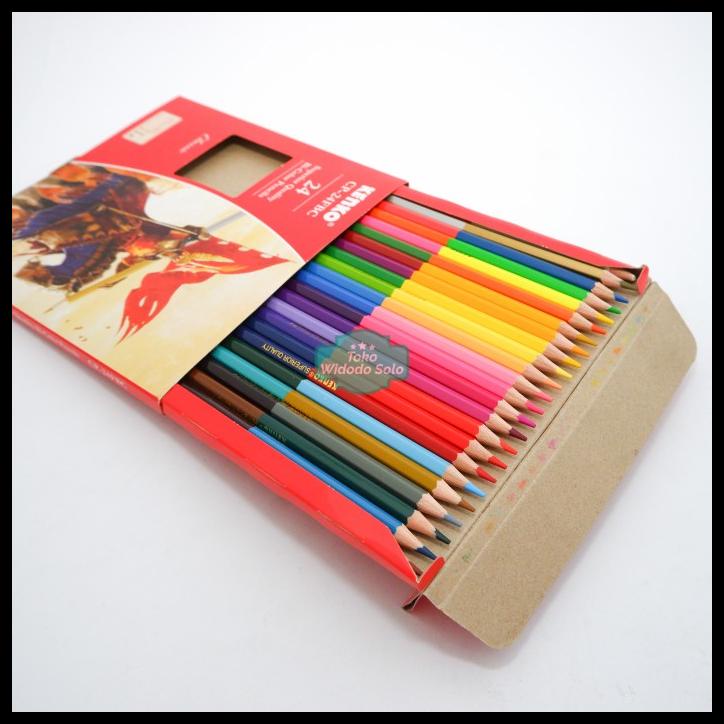 

Pensil Warna Kenko Cp-24Fbc 48 Warna 24 Batang Bi-Color Pencils