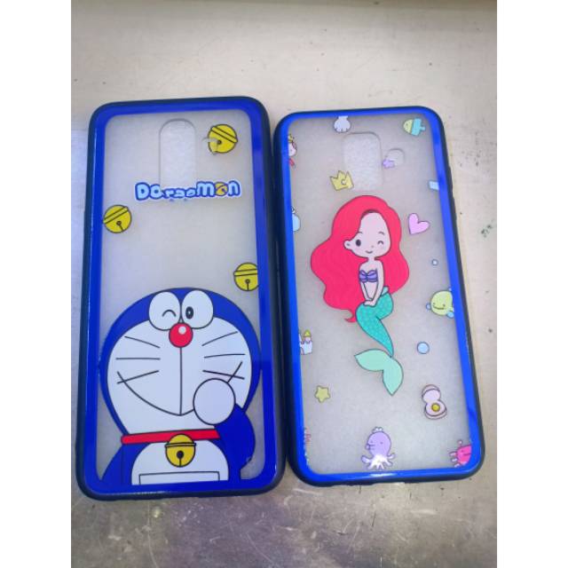 case akrilik motif keren Samsung j8 2018 dan A6 2018