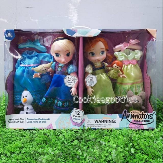 mini elsa and anna dolls
