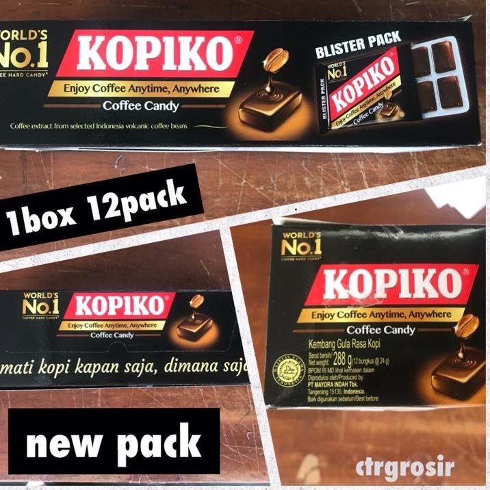 

[KODE SVEUG] Kopiko Coffee Candy Blister Pack (NEW BOX) / kopiko candy kdrama / kopiko candy korean drama