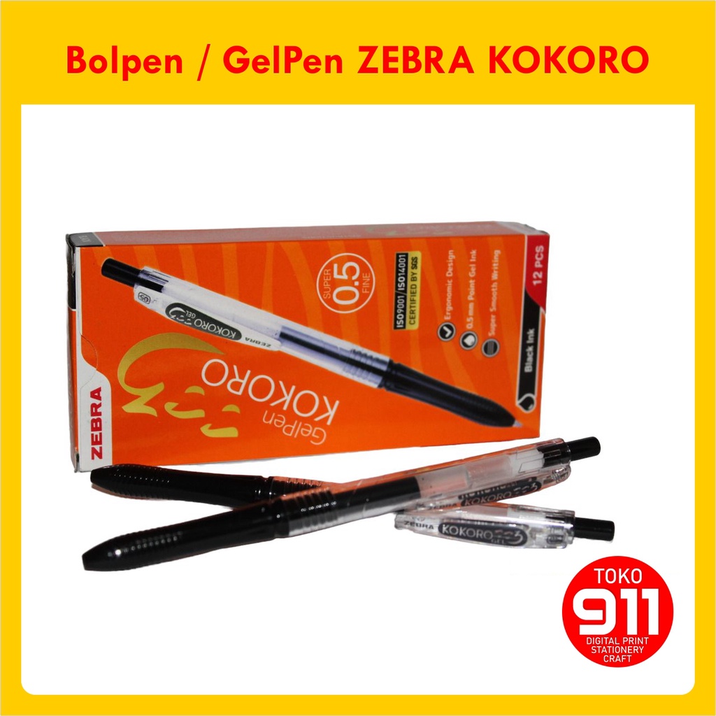 

PULPEN ZEBRA KOKORO GEL 0,5